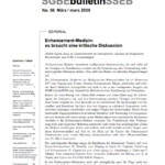 SGBEbulletinSSEB - Enhancement-Medizin: es braucht eine kritische Diskussion