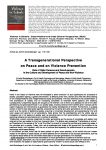 A Transgenerational Perspective on Peace and on Violence Prevention